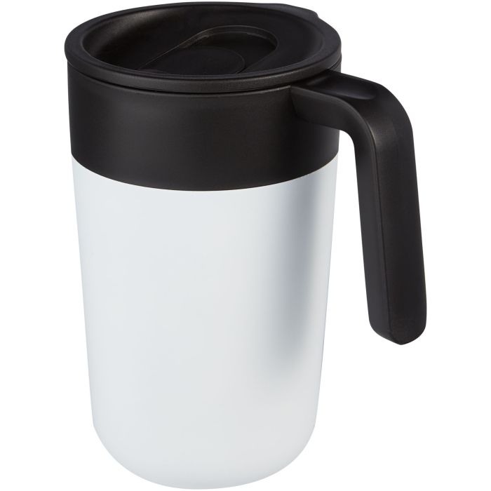 Nordia 400 ml double-wall recycled mug Nordia 400 ml double-wall recycled mug