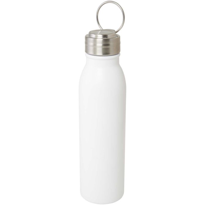 Harper 720 ml RCS certified stainless steel water bottle with metal loop Harper 720 ml RCS certified stainless steel water bottle with metal loop