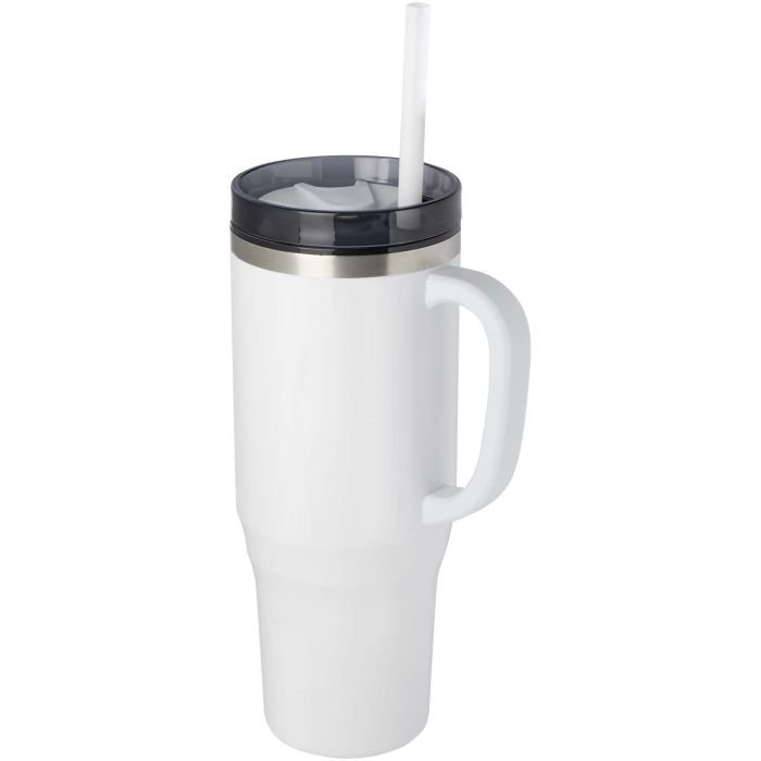 Melbourne 1200 ml RCS certified insulated tumbler with straw Melbourne 1200 ml RCS certified insulated tumbler with straw