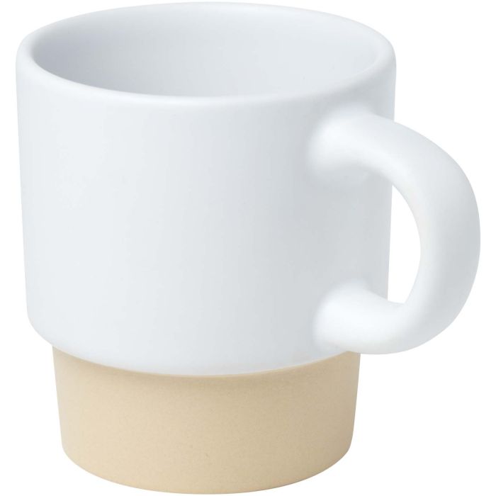 Olympia 130 ml stackable expresso cup with clay bottom Olympia 130 ml stackable expresso cup with clay bottom