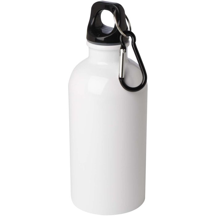 Oregon 400 ml RCS certified single wall stainless steel water bottle with carabiner Oregon 400 ml RCS certified single wall stainless steel water bottle with carabiner