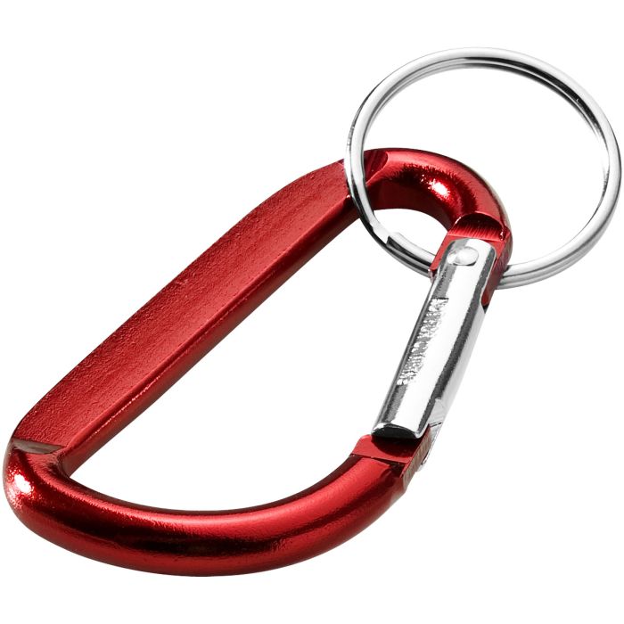 Timor RCS recycled aluminium carabiner keychain Timor RCS recycled aluminium carabiner keychain