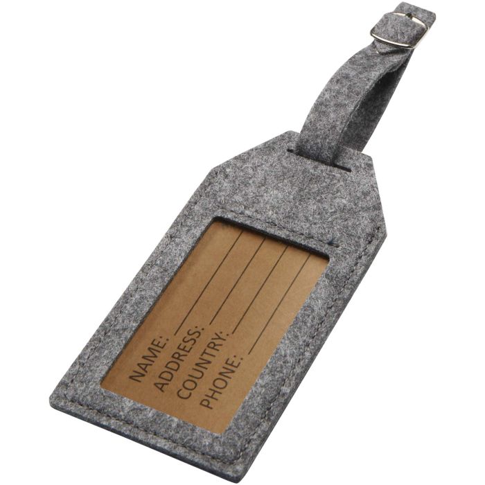 Tie luggage tag Tie luggage tag