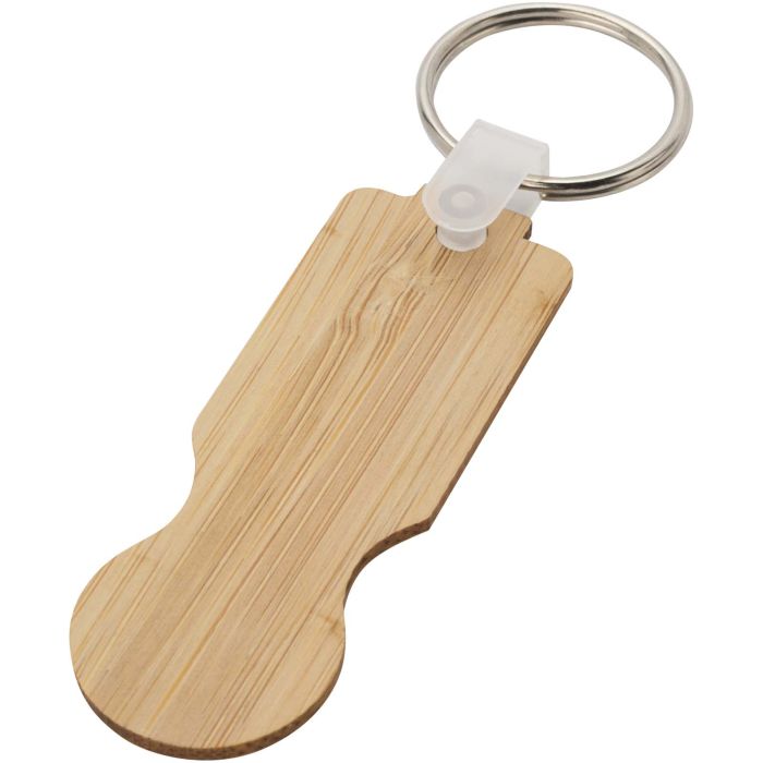 Ronan bamboo trolley keychain Ronan bamboo trolley keychain