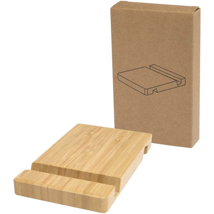 Bubup bamboo 2-angled tablet and phone stand Bubup bamboo 2-angled tablet and phone stand