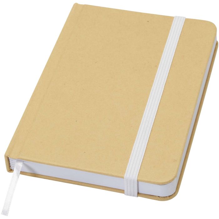Reed A6 recycled hard cover notebook with plain pages Reed A6 recycled hard cover notebook with plain pages