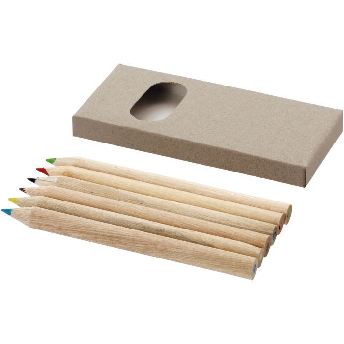 Ayola 6-piece coloured pencil set Ayola 6-piece coloured pencil set