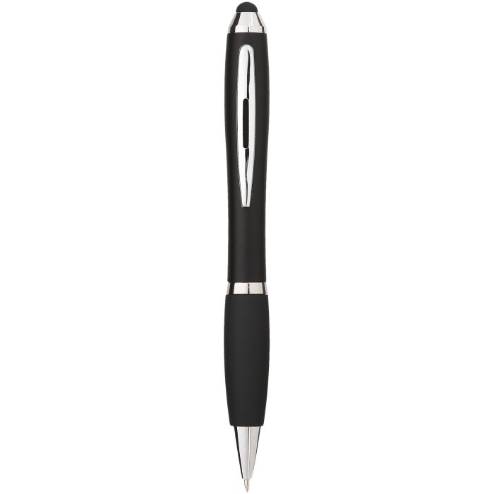 Nash coloured stylus ballpoint pen with black grip (black ink) Nash coloured stylus ballpoint pen with black grip (black ink)