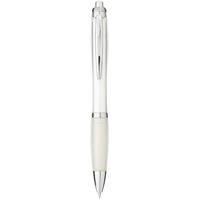 Nash ballpoint pen coloured barrel and grip (blue ink) Nash ballpoint pen coloured barrel and grip (blue ink)