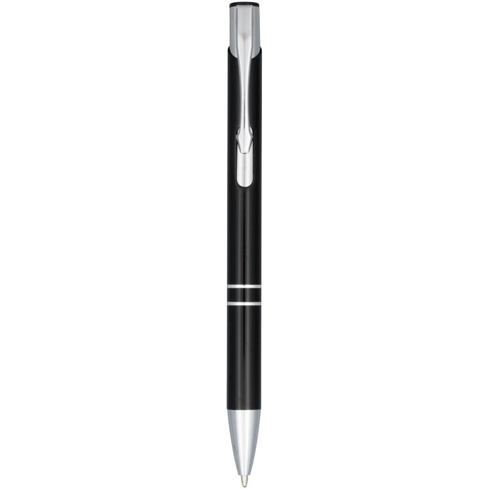 Moneta anodized aluminium click ballpoint pen (blue ink) Moneta anodized aluminium click ballpoint pen (blue ink)