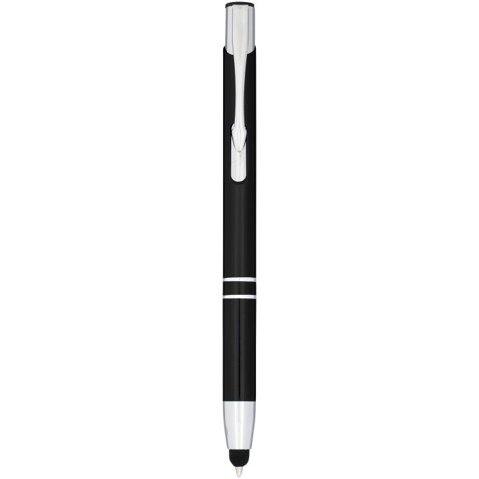 Moneta anodized aluminium click stylus ballpoint pen (blue ink) Moneta anodized aluminium click stylus ballpoint pen (blue ink)