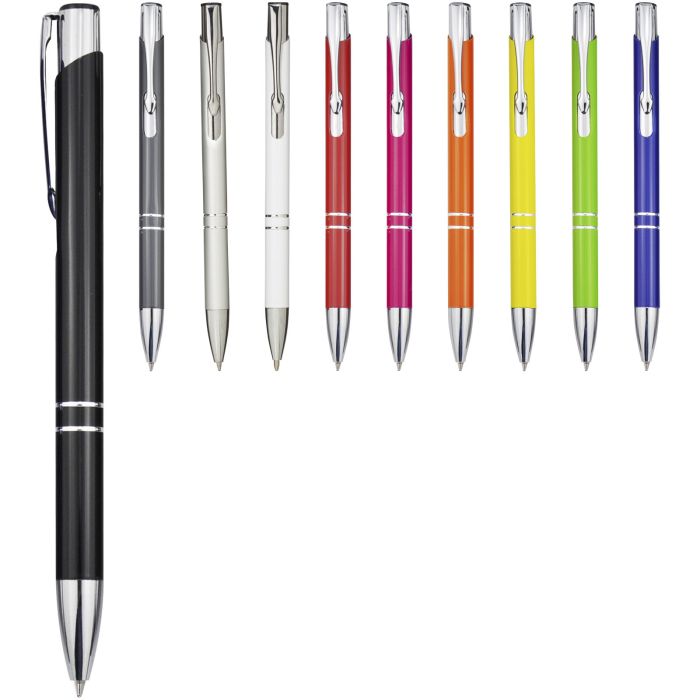 Moneta aluminium click ballpoint pen (black ink) Moneta aluminium click ballpoint pen (black ink)
