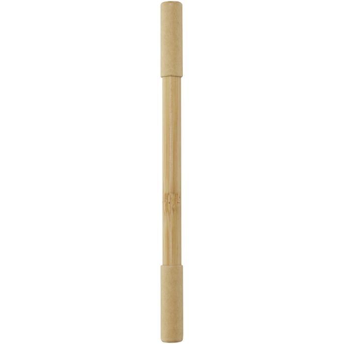 Samambu bamboo duo pen (blue ink)