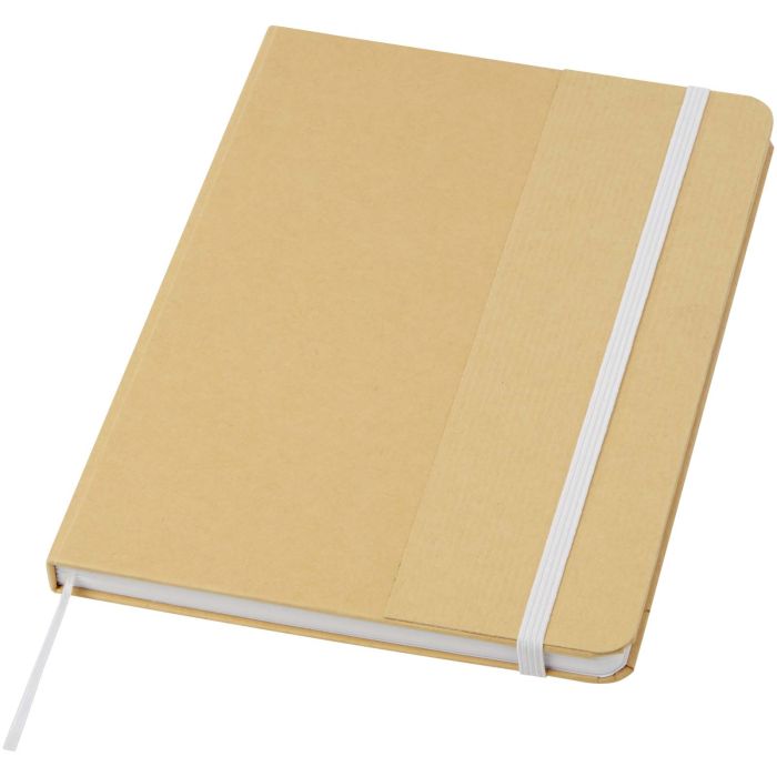 Nelida A5 recycled cardboard hard cover notebook Nelida A5 recycled cardboard hard cover notebook