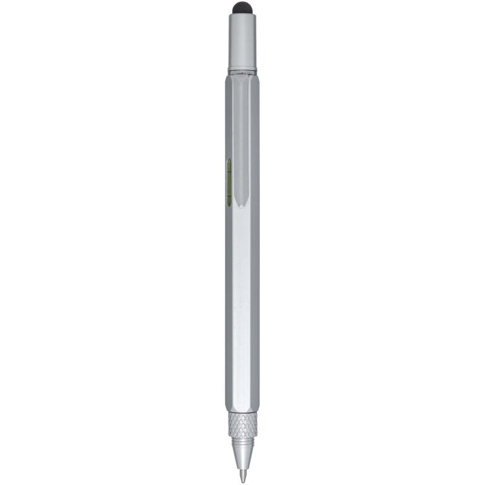 Dora recycled aluminium multifunctional pen (black ink) Dora recycled aluminium multifunctional pen (black ink)
