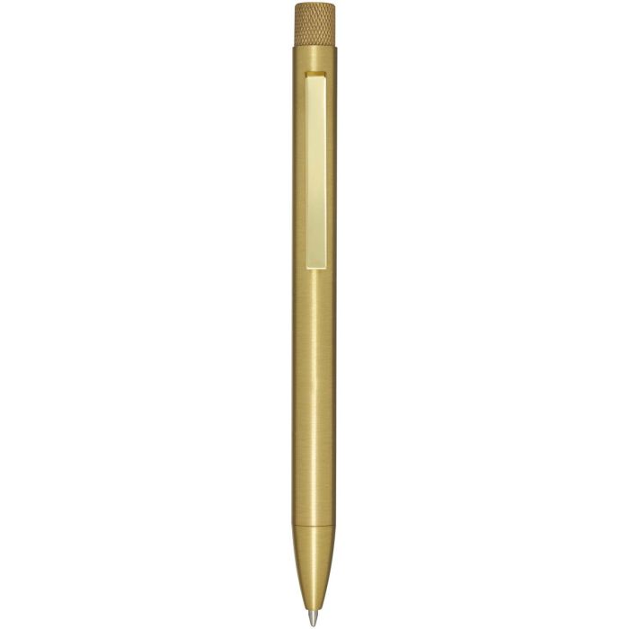 Beatriz recycled brass ballpoint pen (blue ink) Beatriz recycled brass ballpoint pen (blue ink)