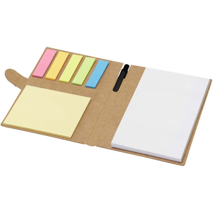 Swift sticky notes booklet with ballpoint pen (black ink) Swift sticky notes booklet with ballpoint pen (black ink)