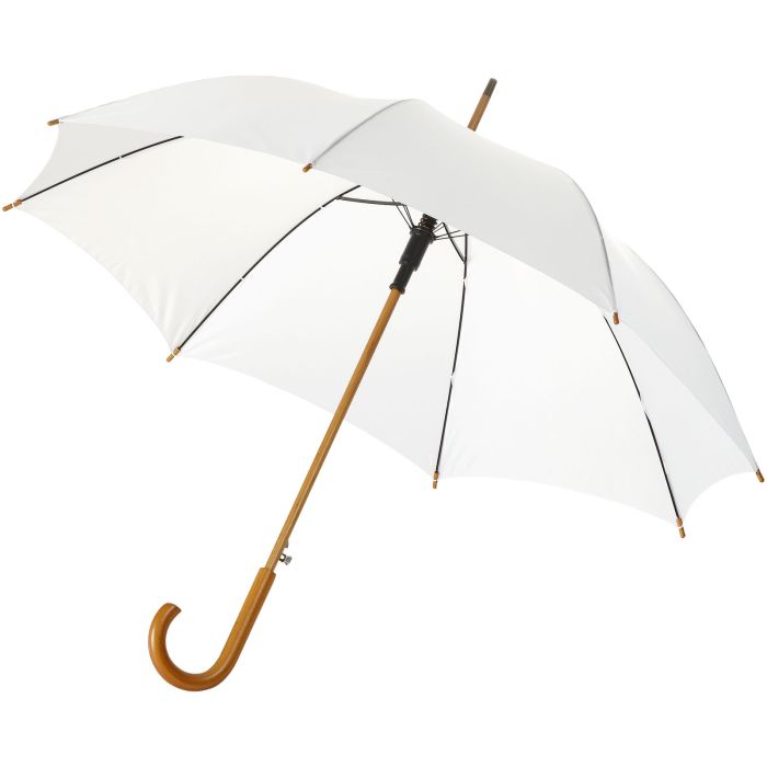 Kyle 23" auto open umbrella wooden shaft and handle Kyle 23" auto open umbrella wooden shaft and handle