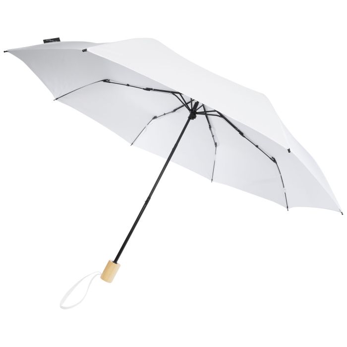 Birgit 21'' foldable windproof recycled PET umbrella Birgit 21'' foldable windproof recycled PET umbrella
