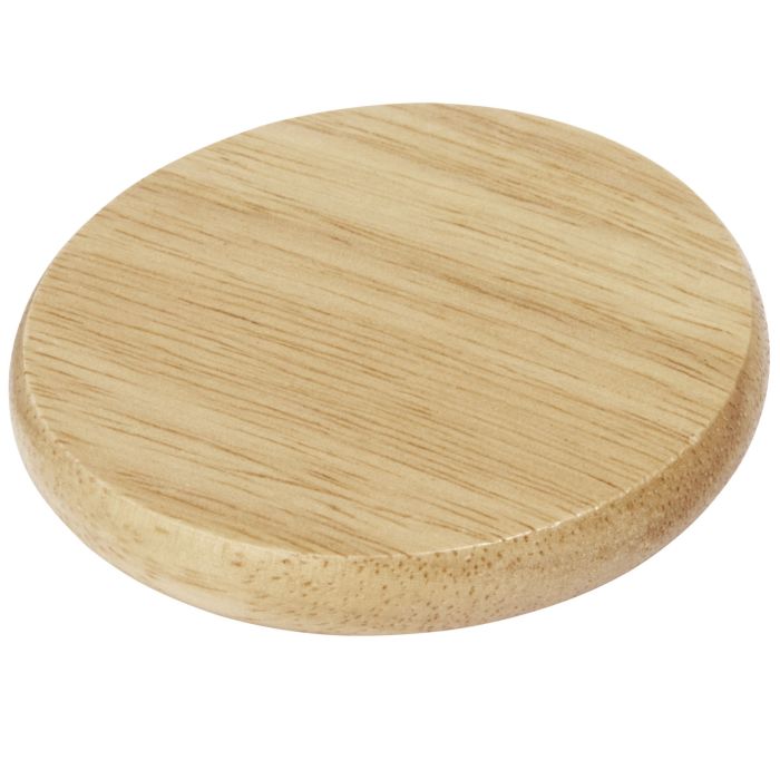 Scoll wooden coaster with bottle opener Scoll wooden coaster with bottle opener