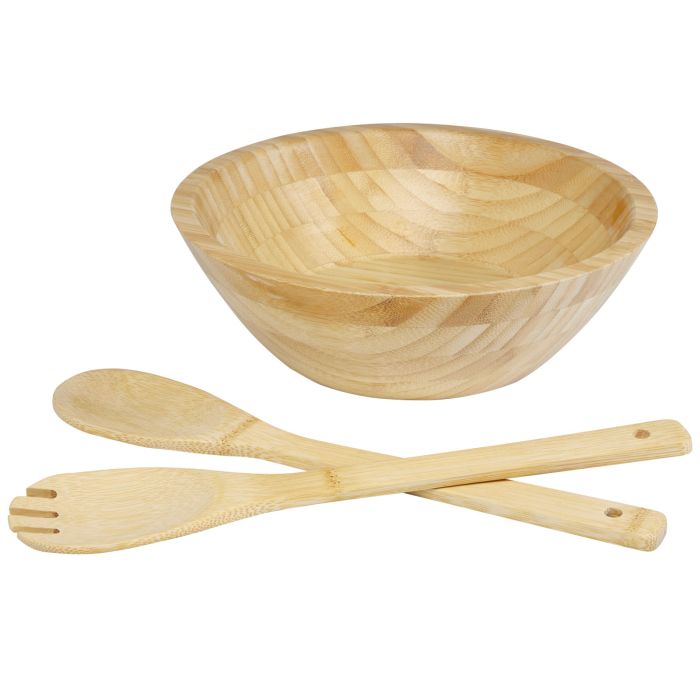 Argulls bamboo salad bowl and tools Argulls bamboo salad bowl and tools