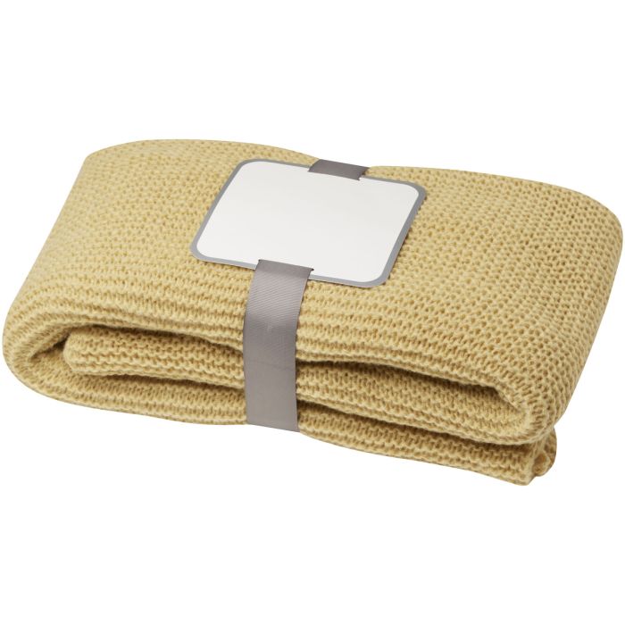Suzy 150 x 120 cm GRS polyester knitted blanket Suzy 150 x 120 cm GRS polyester knitted blanket