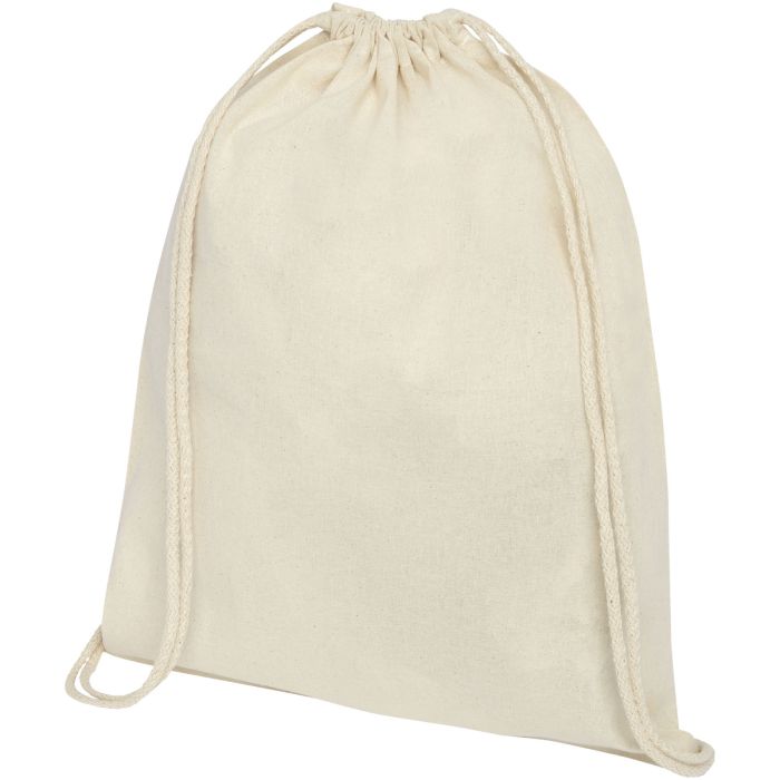 Oregon 100 g/m² cotton drawstring bag 5L Oregon 100 g/m² cotton drawstring bag 5L