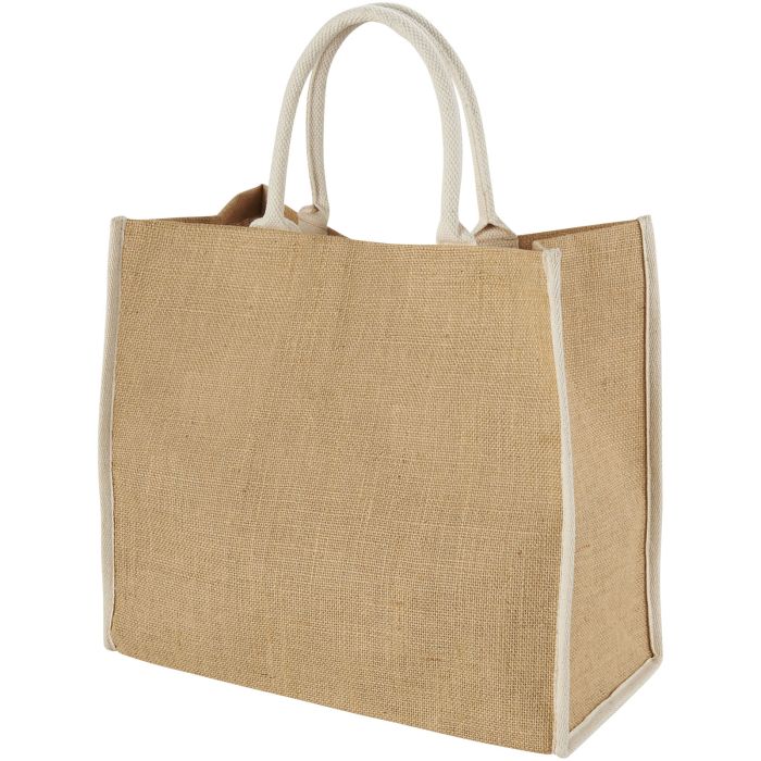 Harry coloured edge jute tote bag 25L Harry coloured edge jute tote bag 25L