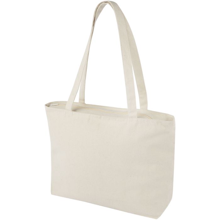 Ningbo 320 g/m² zippered cotton tote bag 15L Ningbo 320 g/m² zippered cotton tote bag 15L