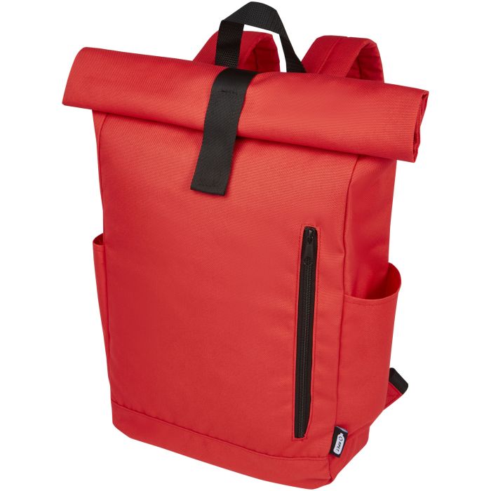 Byron 15.6" GRS RPET roll-top backpack 18L Byron 15.6" GRS RPET roll-top backpack 18L