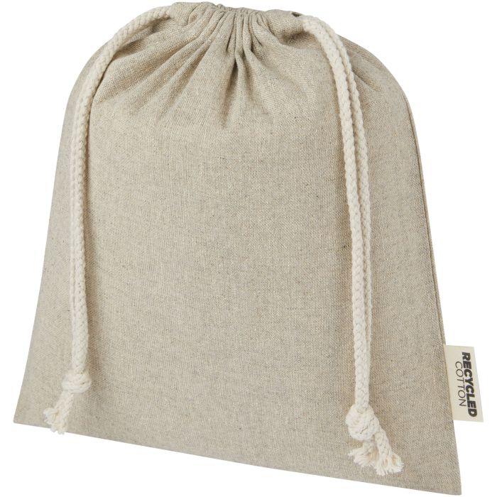 Pheebs 150 g/m² GRS recycled cotton gift bag medium 1.5L Pheebs 150 g/m² GRS recycled cotton gift bag medium 1.5L