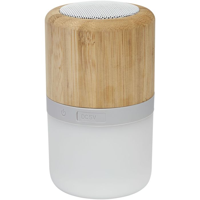 Aurea bamboo Bluetooth® speaker with light Aurea bamboo Bluetooth® speaker with light
