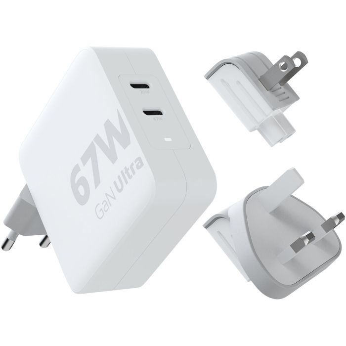 Xtorm XVC2067 GaN Ultra 67W travel charger with 100W USB-C PD cable Xtorm XVC2067 GaN Ultra 67W travel charger with 100W USB-C PD cable