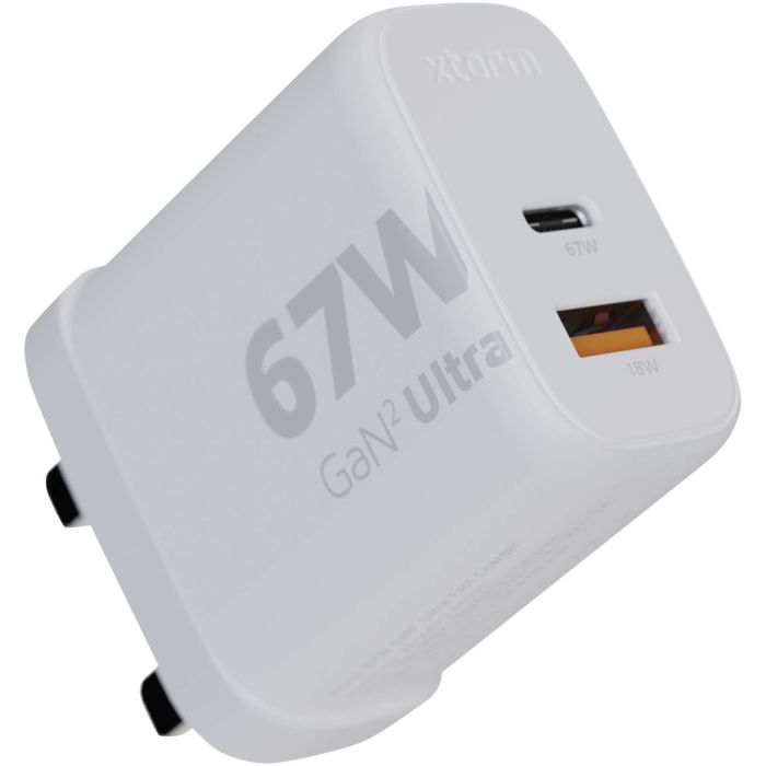 Xtorm XEC067G GaN² Ultra 67W wall charger - UK plug Xtorm XEC067G GaN² Ultra 67W wall charger - UK plug