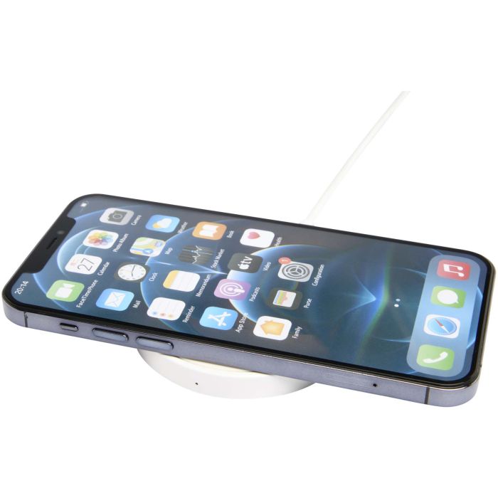 Freal 15W recycled plastic wireless charging pad Freal 15W recycled plastic wireless charging pad