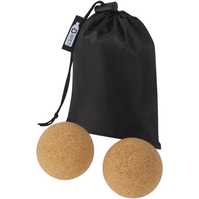 Trikona cork yoga ball - set of 2 Trikona cork yoga ball - set of 2