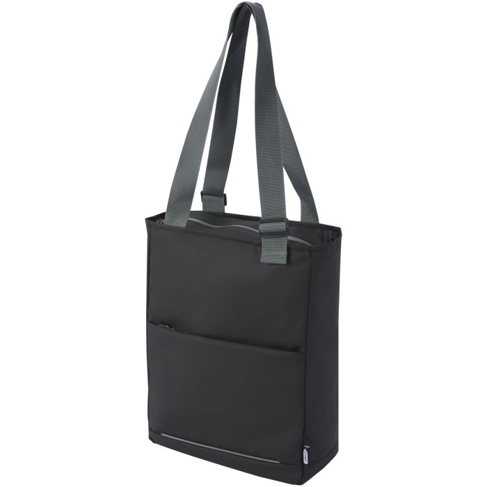 Aqua 14" GRS recycled water resistant laptop tote bag 14L Aqua 14" GRS recycled water resistant laptop tote bag 14L