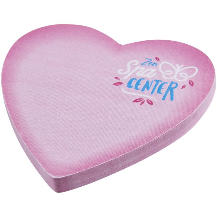 Sticky-Mate® heart-shaped recycled sticky notes Sticky-Mate® heart-shaped recycled sticky notes