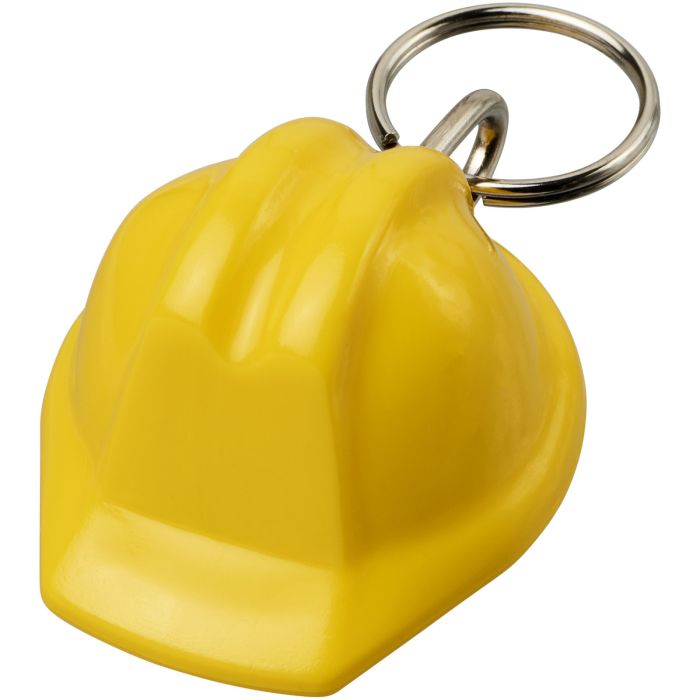 Kolt hard hat-shaped recycled keychain Kolt hard hat-shaped recycled keychain