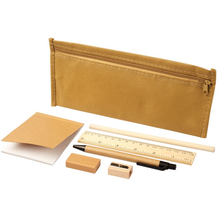 Enviro 7-piece pencil case set Enviro 7-piece pencil case set