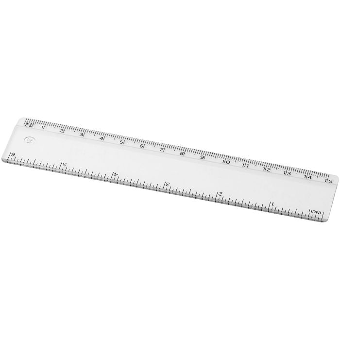 Renzo 15 cm plastic ruler Renzo 15 cm plastic ruler