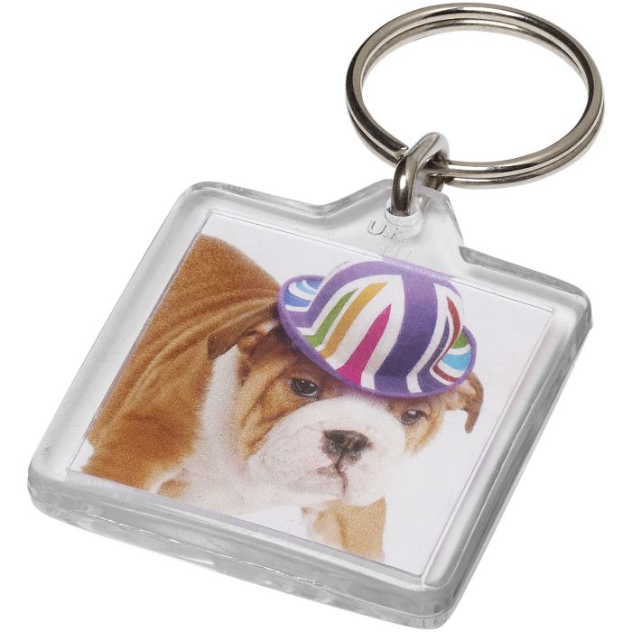 Vial U1 square keychain Vial U1 square keychain