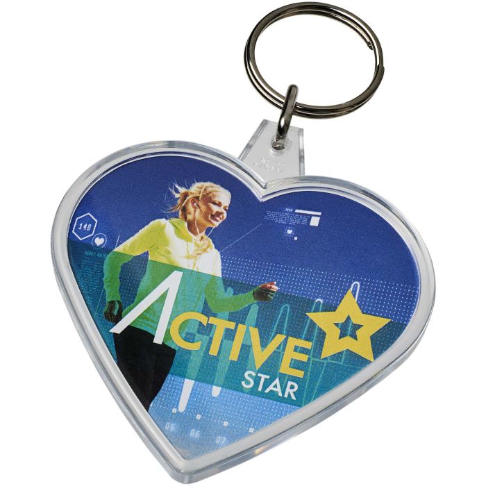 Combo heart-shaped keychain Combo heart-shaped keychain