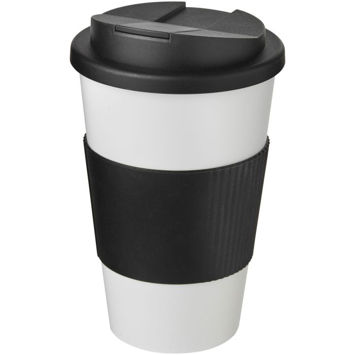 Americano® 350 ml tumbler with grip & spill-proof lid Americano® 350 ml tumbler with grip & spill-proof lid