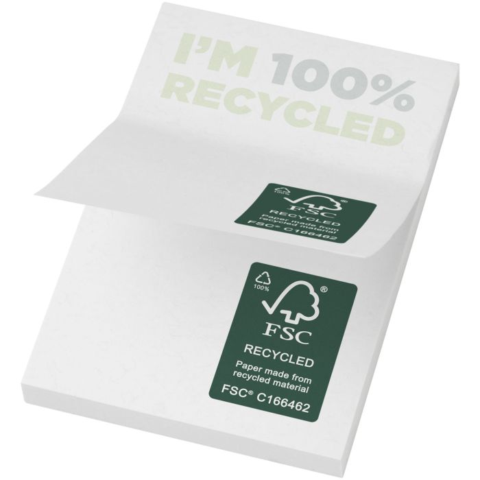 Sticky-Mate® recycled sticky notes 50 x 75 mm Sticky-Mate® recycled sticky notes 50 x 75 mm