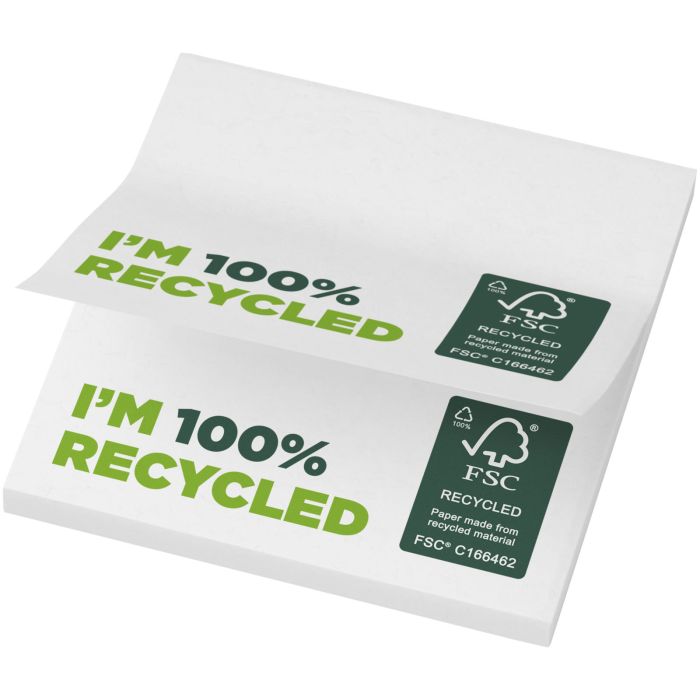 Sticky-Mate® recycled sticky notes 75 x 75 mm Sticky-Mate® recycled sticky notes 75 x 75 mm