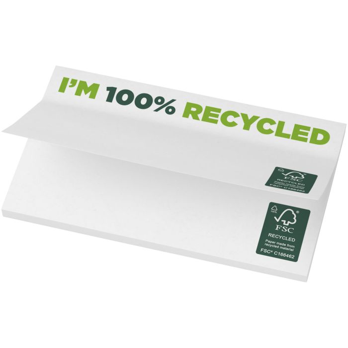 Sticky-Mate® recycled sticky notes 127 x 75 mm Sticky-Mate® recycled sticky notes 127 x 75 mm