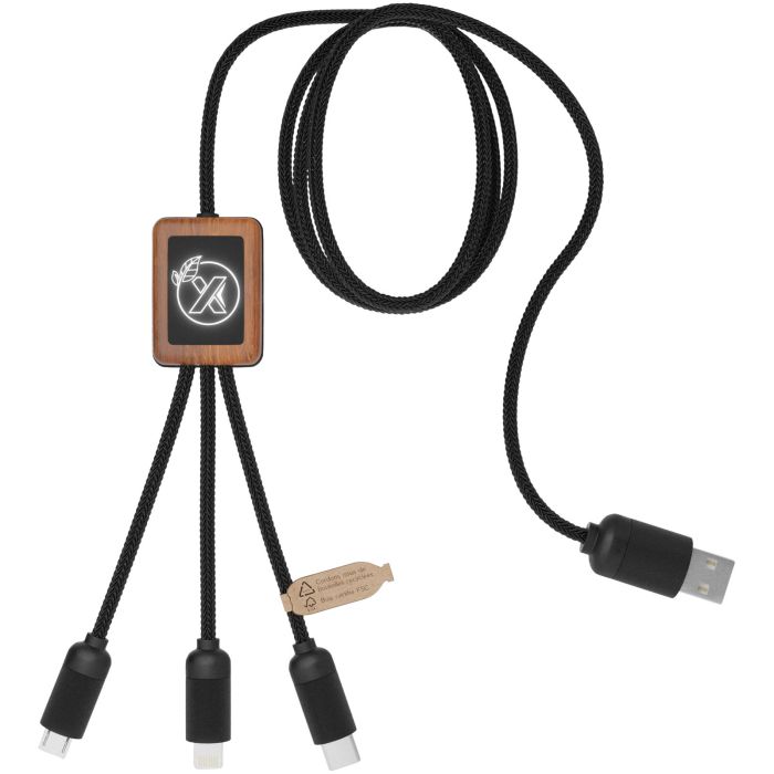 SCX.design C29 3-in-1 bamboo cable SCX.design C29 3-in-1 bamboo cable
