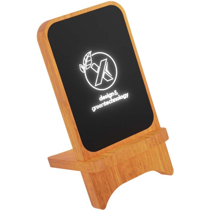 SCX.design W16 15W light-up wireless wooden stand SCX.design W16 15W light-up wireless wooden stand
