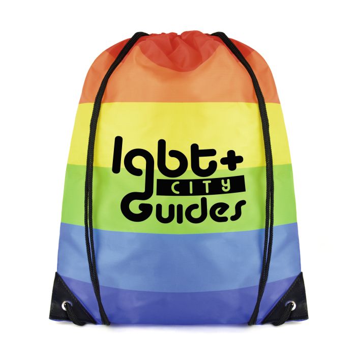 Rainbow Pegasus Drawstring Bag Rainbow Pegasus Drawstring Bag